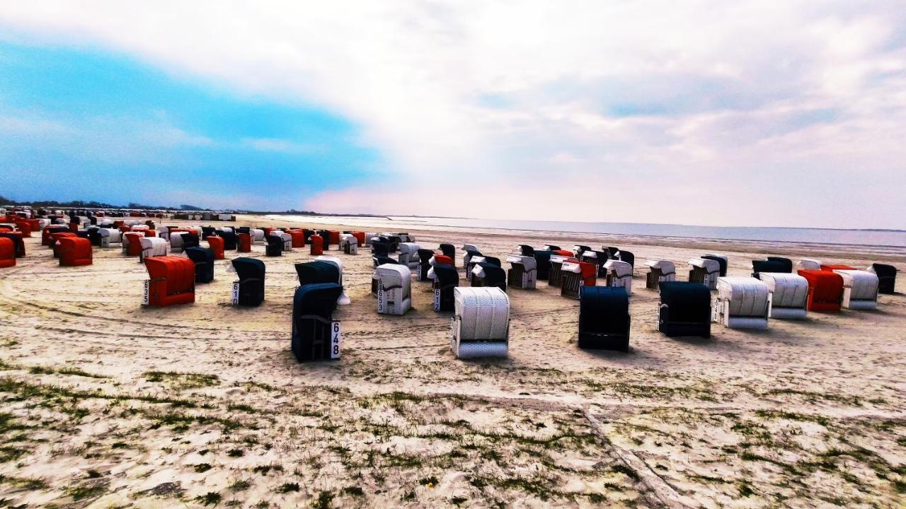 Nordsee Ferienwohnung Nord Дорнумерзил Екстериор снимка