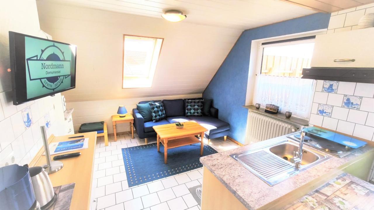 Nordsee Ferienwohnung Nord Дорнумерзил Екстериор снимка