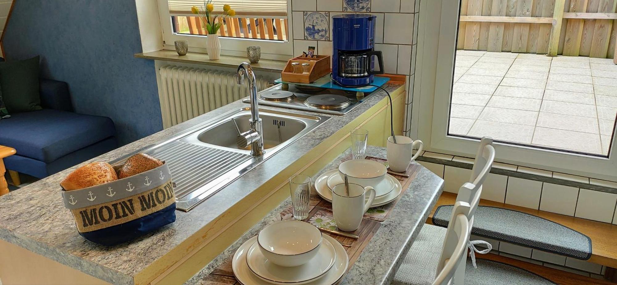Nordsee Ferienwohnung Nord Дорнумерзил Екстериор снимка